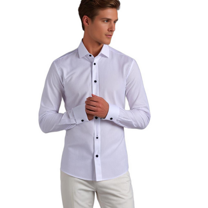 Elegantes elastisches Herrenhemd für den Sommer - Vielseitig und in verschiedenen Farben erhältlich