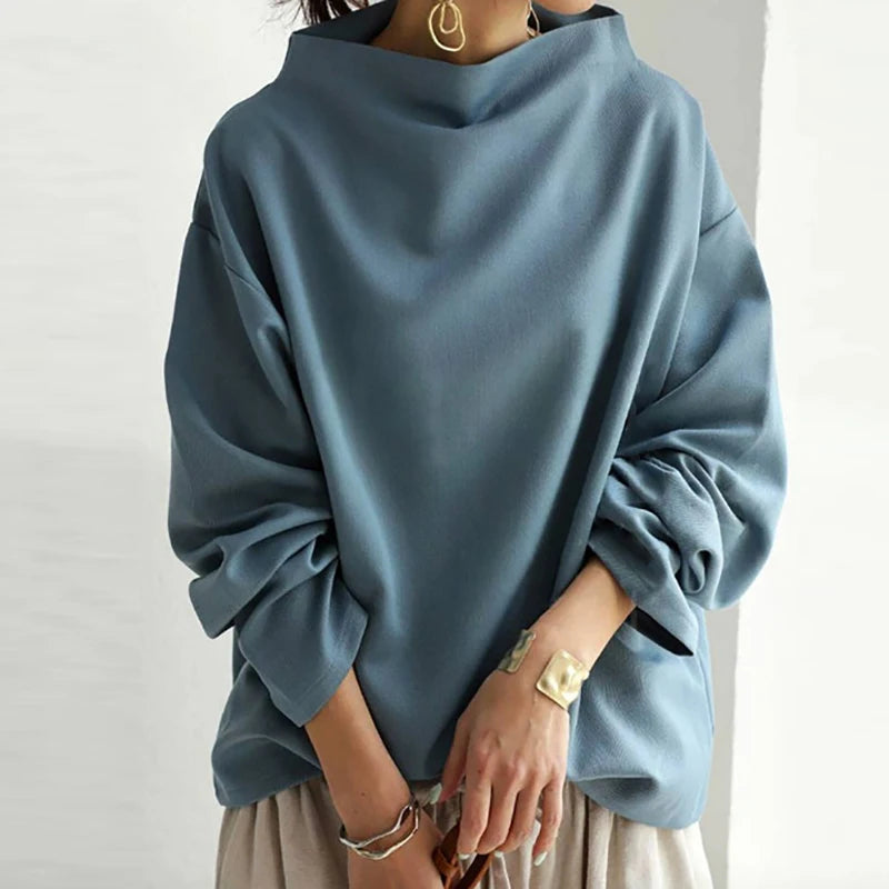 Felpa Donna Oversize con Cappuccio per Comfort e Stile Casual 0