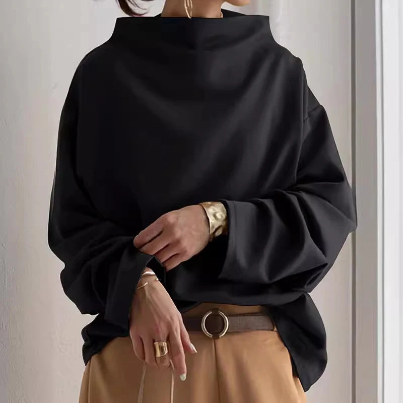 Felpa Donna Oversize con Cappuccio per Comfort e Stile Casual 2