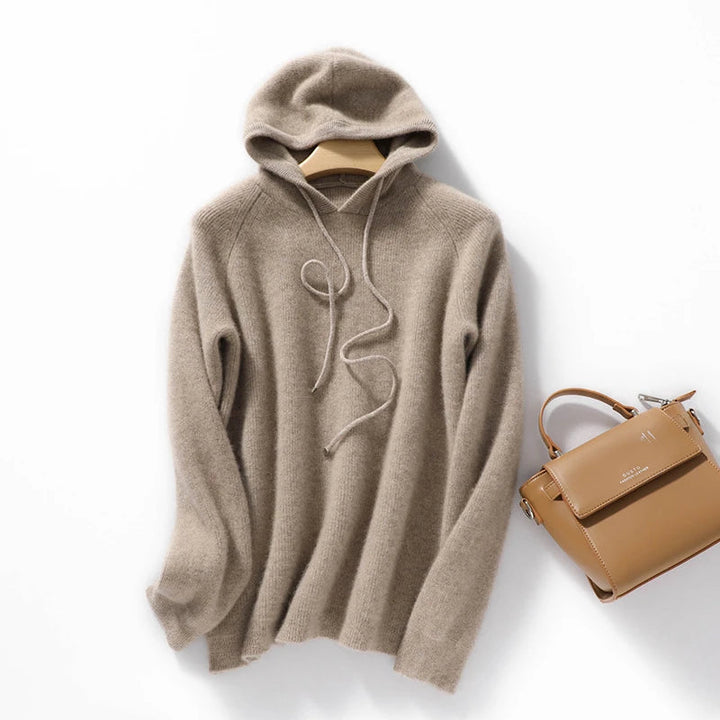 Felpa da Donna con Cappuccio Slim Fit per Stile Casual Autunnale 1