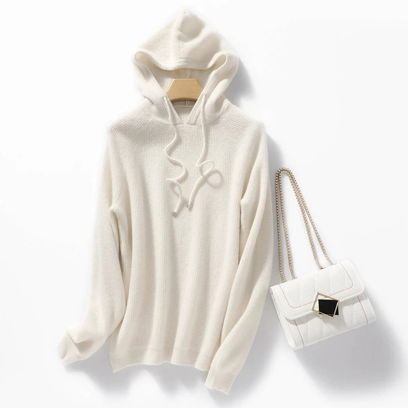 Felpa da Donna con Cappuccio Slim Fit per Stile Casual Autunnale 9