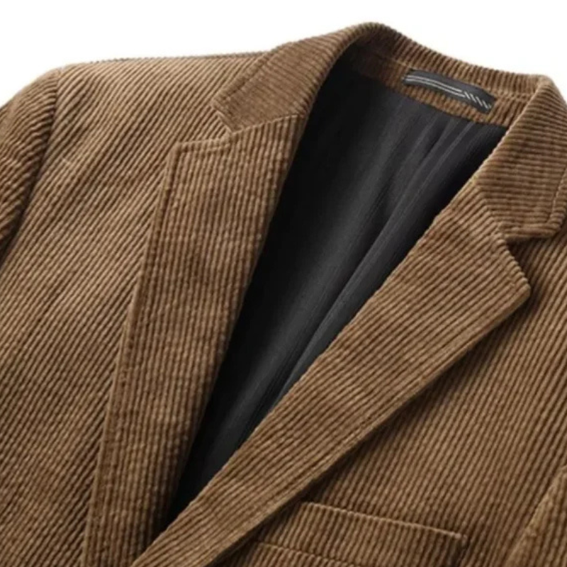 Herren Blazerjacke aus Baumwolle im Cord-Stil für formelle Anlässe und besondere Gelegenheiten