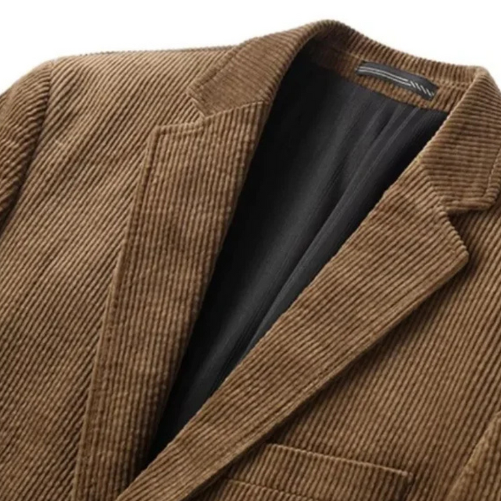 Herren Blazerjacke aus Baumwolle im Cord-Stil für formelle Anlässe und besondere Gelegenheiten
