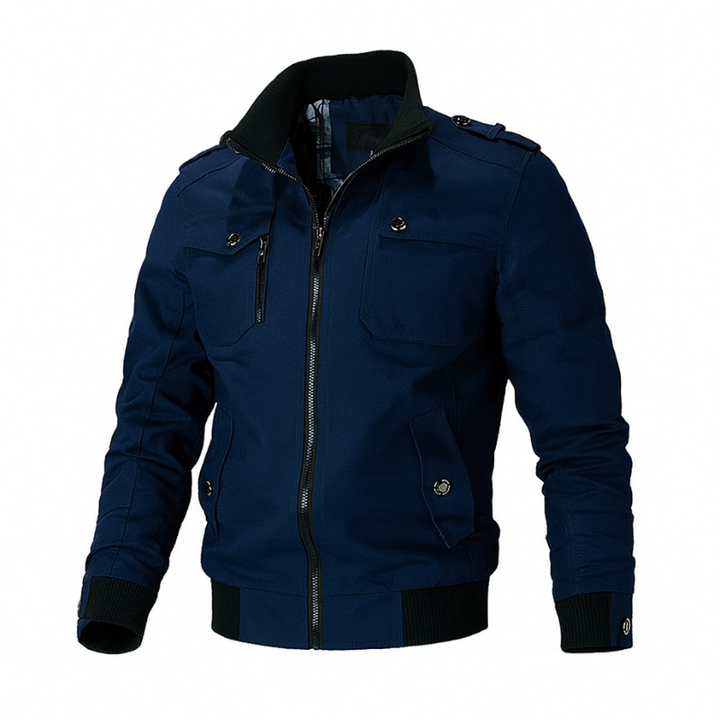 Sommer Bomberjacke Herren - Leichte Casual Bomber für eleganten Stil