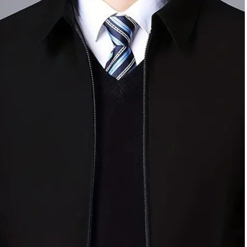 Herren Freizeitjacke mit Reverskragen