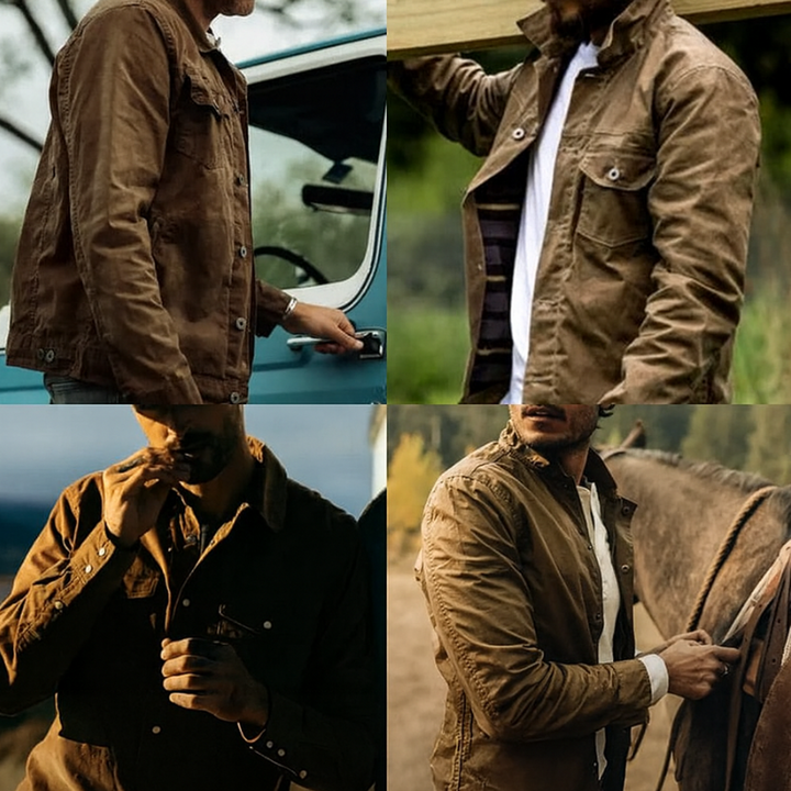 Herren Cruiser Jacke mit verstellbarem Saum