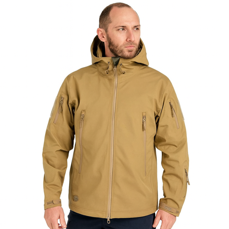 Herren Outdoor-Jacke wasserabweisend und winddicht mit Mehrzwecktaschen