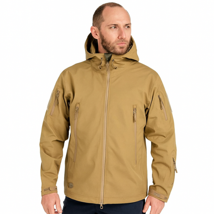 Herren Outdoor-Jacke wasserabweisend und winddicht mit Mehrzwecktaschen