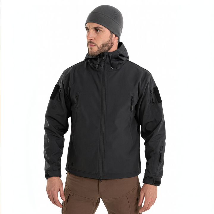 Herren Outdoor-Jacke wasserabweisend und winddicht mit Mehrzwecktaschen