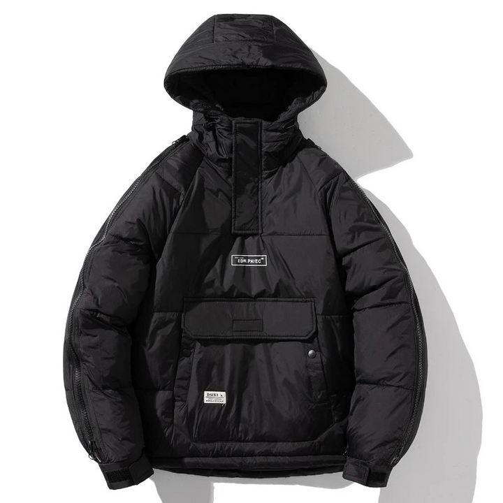 Winterjacke für Damen mit verstaubarem Kapuze