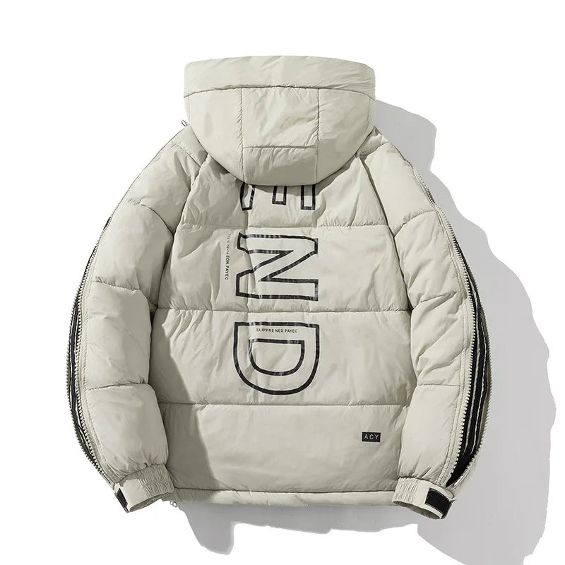 Winterjacke für Damen mit verstaubarem Kapuze