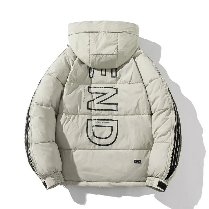 Winterjacke für Damen mit verstaubarem Kapuze
