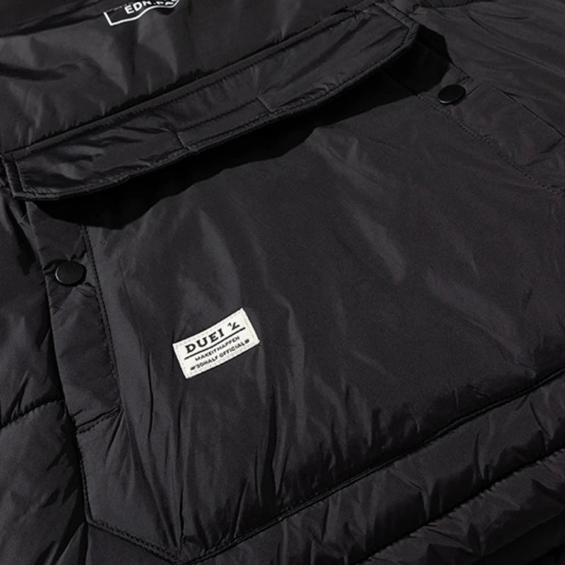 Winterjacke für Damen mit verstaubarem Kapuze