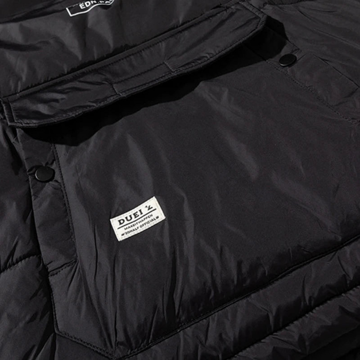 Winterjacke für Damen mit verstaubarem Kapuze