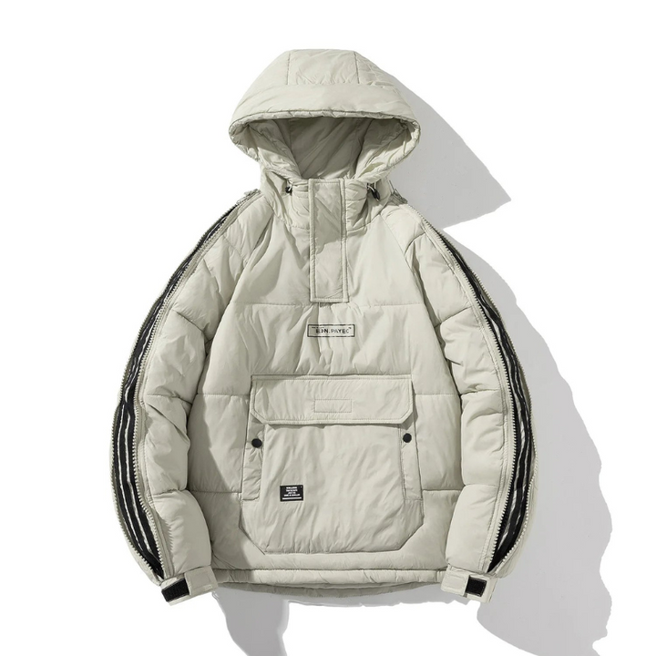 Winterjacke für Damen mit verstaubarem Kapuze