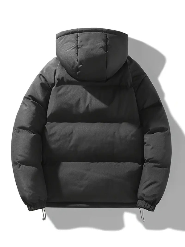 Giacca Invernale da Uomo - Giacca Casual con Chiusura a Zip e Colletto Alto