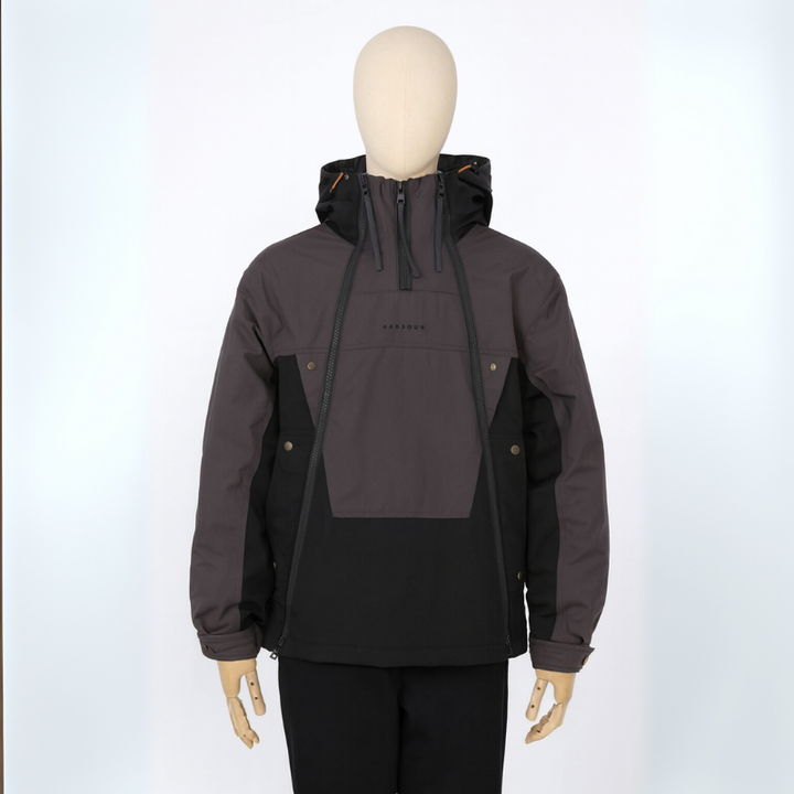 Winterjacke für Herren mit doppeltem Reißverschluss für den täglichen Gebrauch