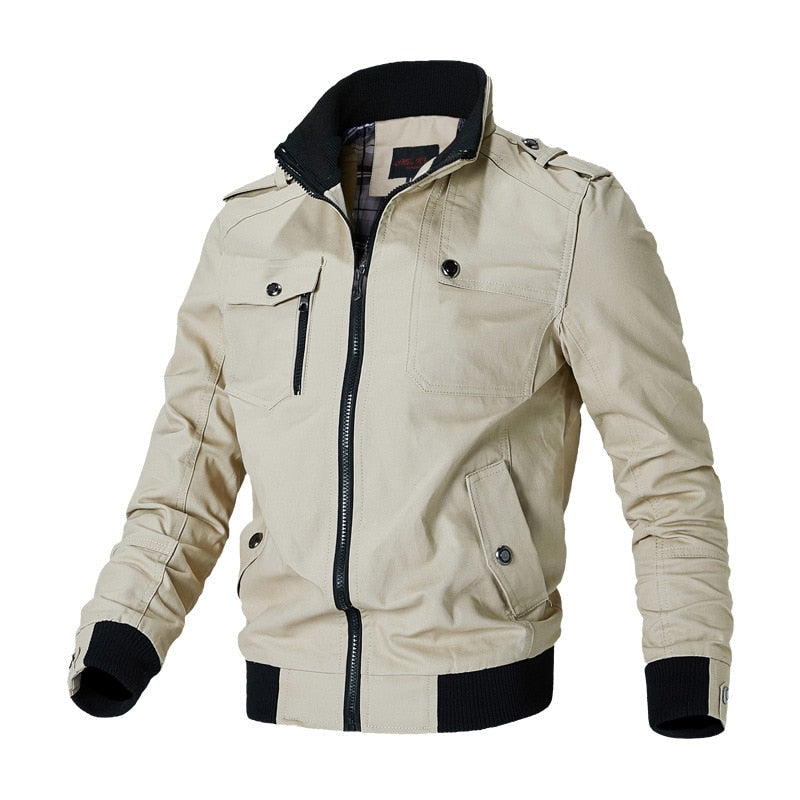 Giacca Bomber Estiva Uomo - Bomber Leggero Casual per Stile Elegante 1