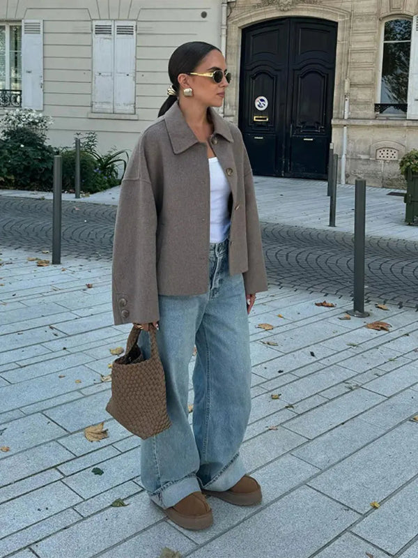 Giacca Donna Casual Leggera e Versatile – Fit Sciolto, Comoda per Ogni Occasione 1