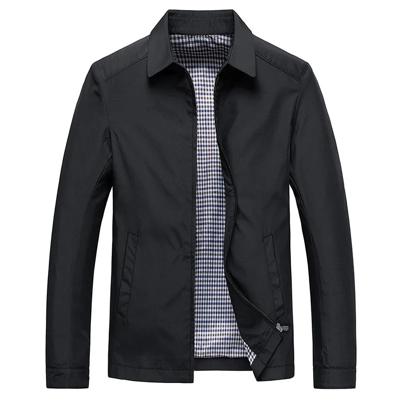 Giacca Impermeabile Uomo Antipioggia Ultraleggera con Cappuccio e Tasche - Design Versatile e Comfort Eccellente 0