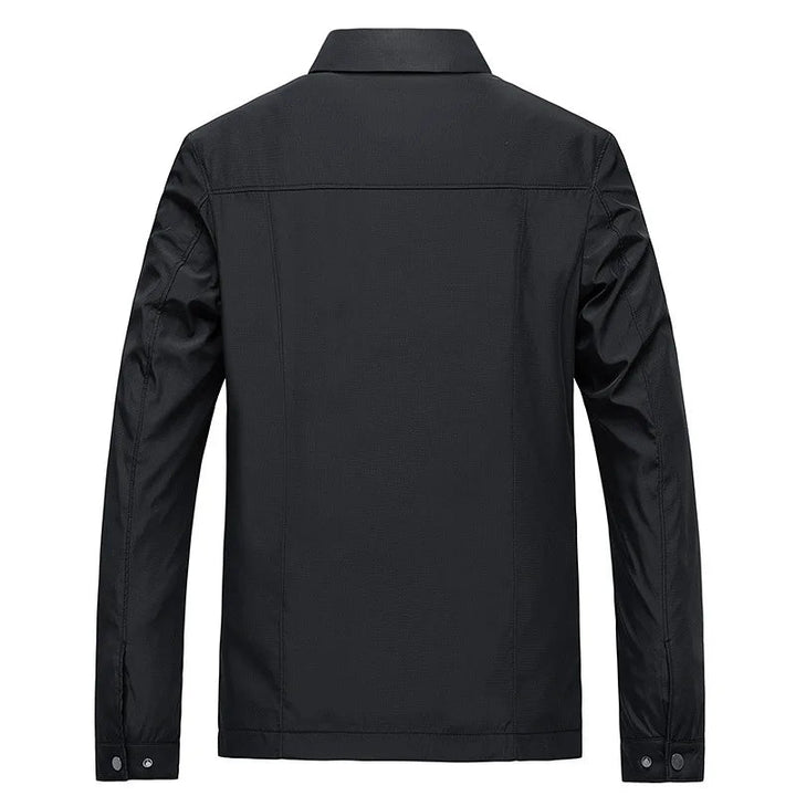 Giacca Impermeabile Uomo Antipioggia Ultraleggera con Cappuccio e Tasche - Design Versatile e Comfort Eccellente 3