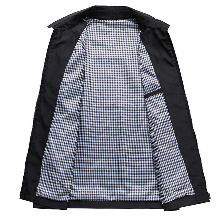 Giacca Impermeabile Uomo Antipioggia Ultraleggera con Cappuccio e Tasche - Design Versatile e Comfort Eccellente 4