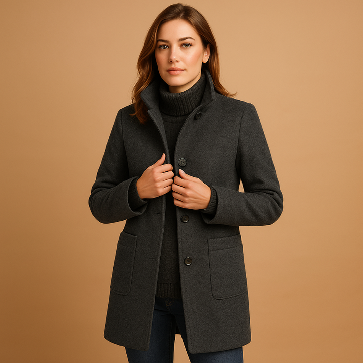 Giacca Invernale Donna Calda e Morbida con Design Elegante, Vestibilità Rilassata, Disponibile in Varie Taglie e Colori 2
