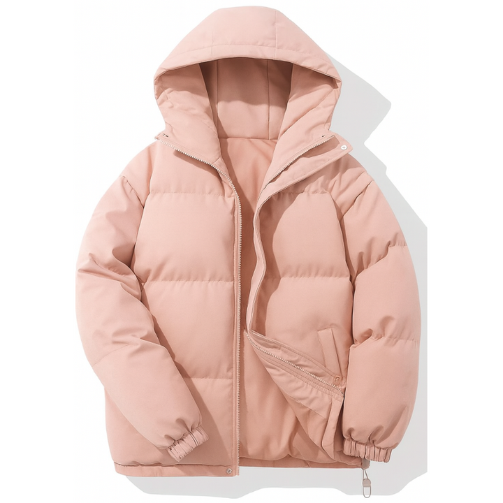 Giacca Invernale Donna con Cappuccio - Classica Stile per Giornate Fredde