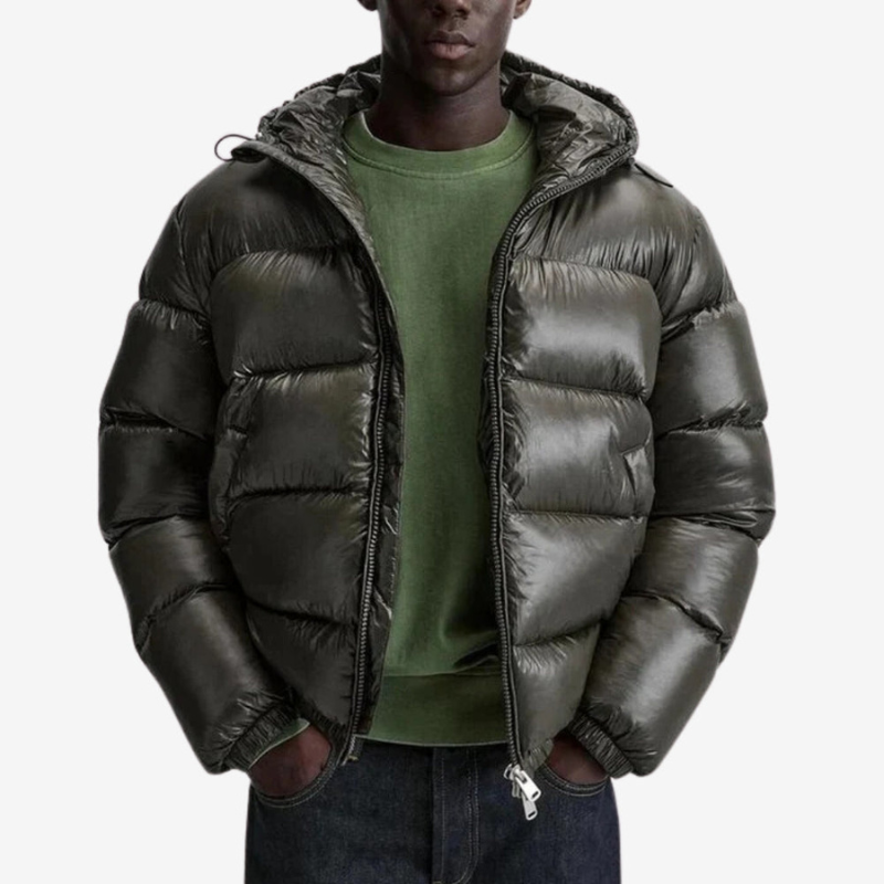 Giacca Invernale Trapuntata da Uomo Classica ed Elegante 2