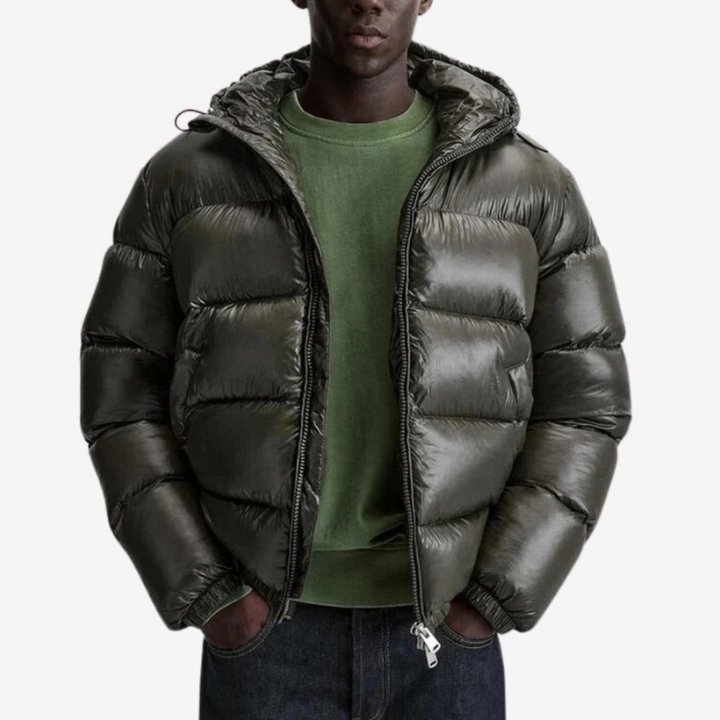Giacca Invernale Trapuntata da Uomo Classica ed Elegante 2