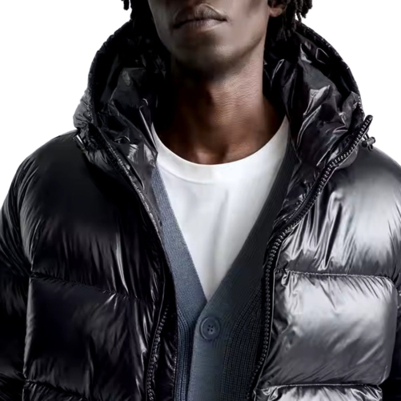Giacca Invernale Trapuntata da Uomo Classica ed Elegante 5
