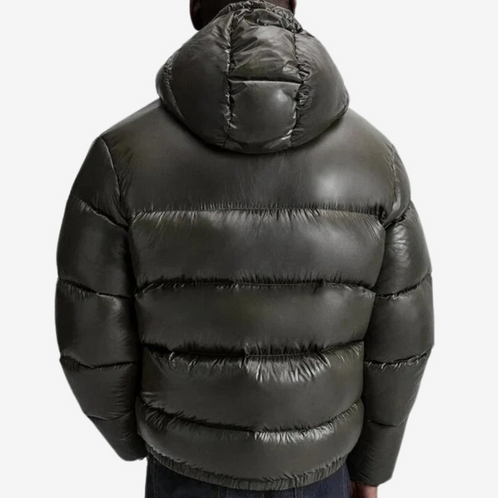 Giacca Invernale Trapuntata da Uomo Classica ed Elegante 7