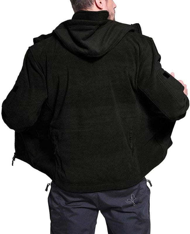 Giacca Invernale Uomo Antivento in Pile con Tasche Sicure - Comfort e Calore per Autunno/Inverno 2