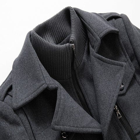 Giacca Invernale Uomo a Due Parti, Giubbotto Elegante e Caldo, Taglia XL, Versatile e Funzionale per Stile e Comfort 8
