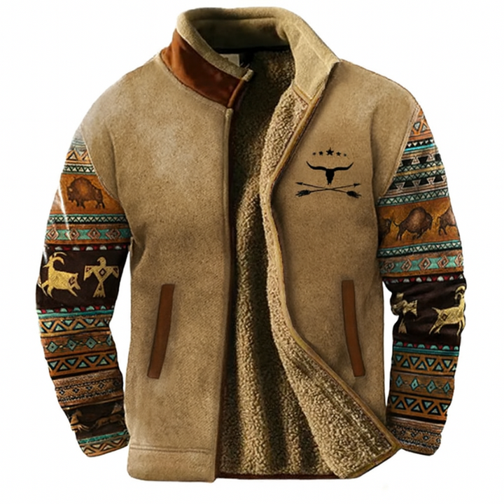 Winterjacke für Herren im westlichen Stil