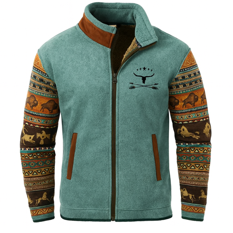 Winterjacke für Herren im westlichen Stil