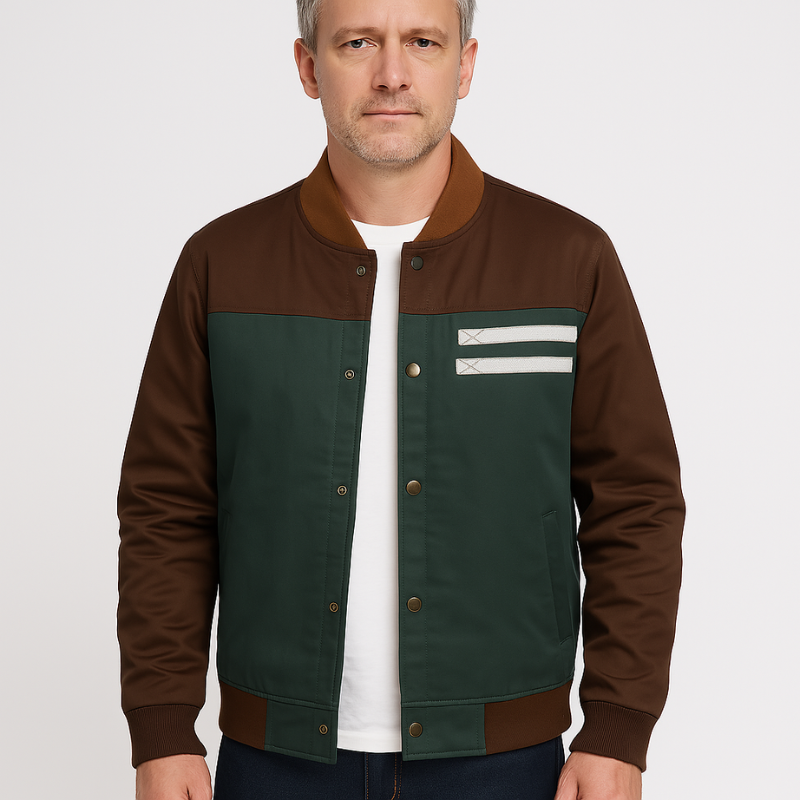 Giacca Vintage da Uomo con Maniche Lunghe e Bottoni sul Davanti 0