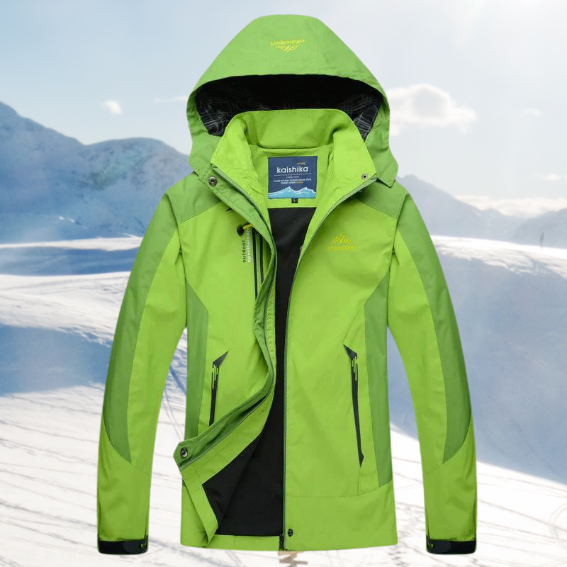 Giacca da Donna Impermeabile con Cappuccio Regolabile – Leggera e Traspirante per Attività Outdoor e Sci 3