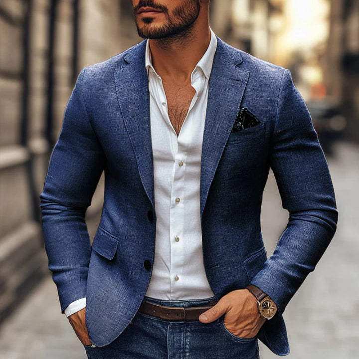 Giacca da Uomo Elegante per Affari con Taglio Moderno e Stile Versatile 1