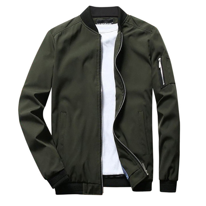 Giacca da Uomo Estiva Corta Leggera con Tasche - Giubbotto Uomo Versatile per Primavera e Estate