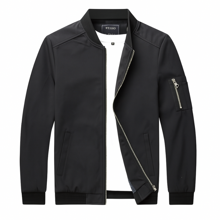 Giacca da Uomo Estiva Corta Leggera con Tasche - Giubbotto Uomo Versatile per Primavera e Estate