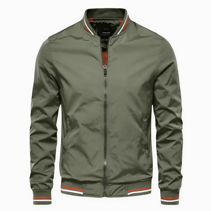 Chaqueta cortaviento de nylon hidrorrepelente para hombre: estilo para primavera y verano