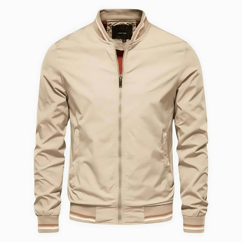 Chaqueta cortaviento de nylon hidrorrepelente para hombre: estilo para primavera y verano