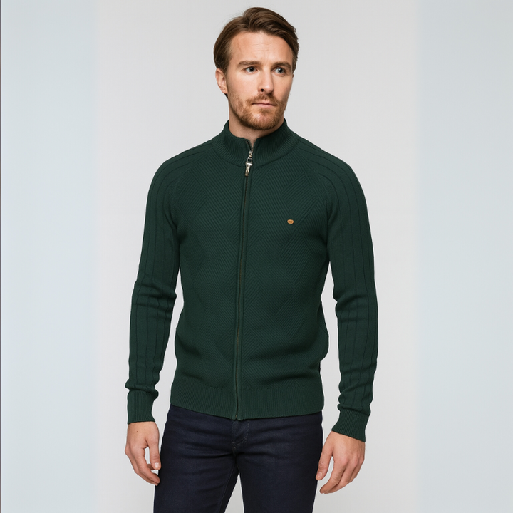 Herrenjacke aus Baumwolle mit Reißverschluss – Ein lässiges und vielseitiges Kleidungsstück, perfekt für jeden Anlass