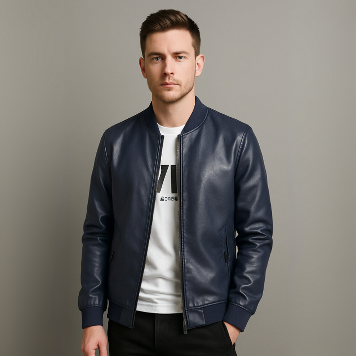Herrenlederjacke – Vielseitig für den Herbst und Winter