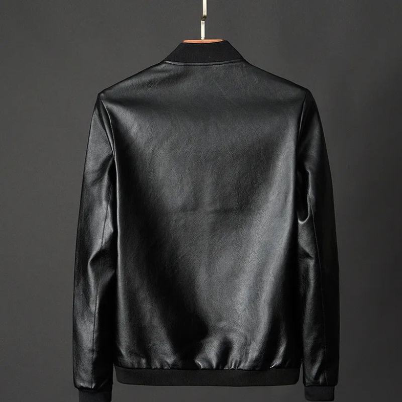 Herrenlederjacke für einen lässigen und formellen Stil