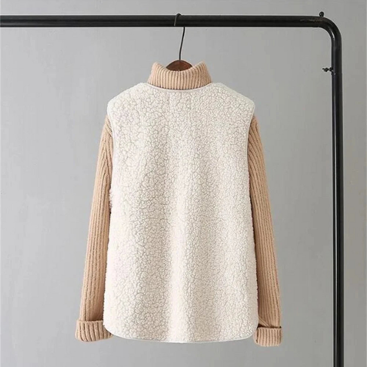 Elegantes Damen-Wollgilet ohne Ärmel