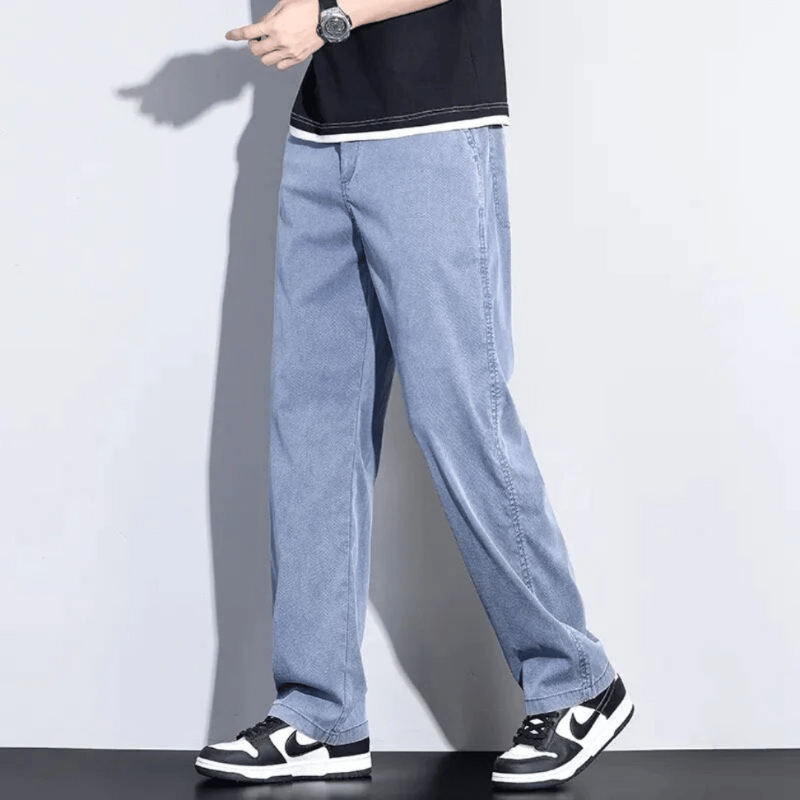 Jeans Urban Stretch in Denim Scuro con Vestibilità Slim - Casual per Ogni Occasione