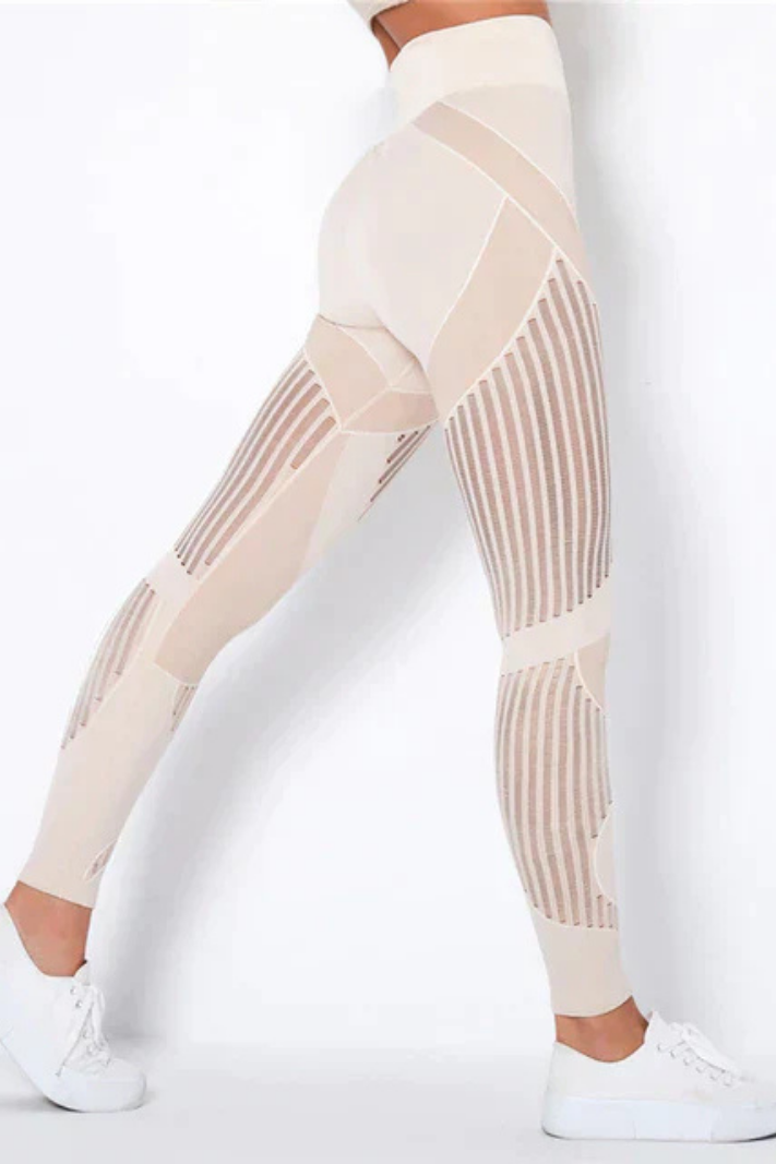 Leggings da Palestra Push-up Compressivi Anticellulite da Donna 5