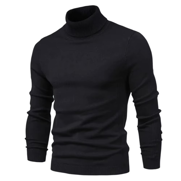 Maglia Uomo Slim Fit Dolcevita a Maniche Lunghe per Autunno/Inverno 3